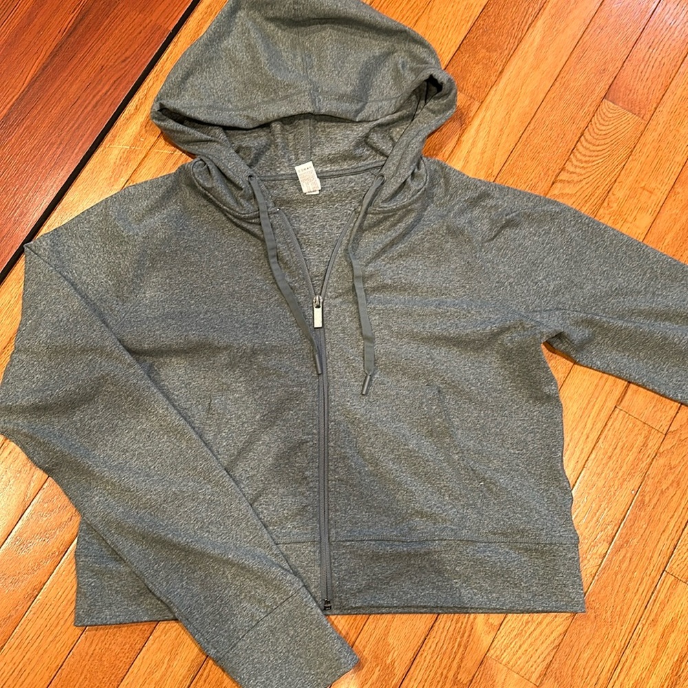 YOGALICIOUS LUX Cropped zip up sweatshirt Medium